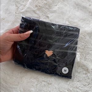 Cute Booty Lounge Black Biker Shorts